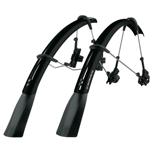 SKS-GERMANY RACEBLADE PRO KERÉKPÁR SÁRVÉDŐ SZETT FÉNYES FEKETE