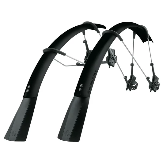 SKS-GERMANY RACEBLADE PRO XL KERÉKPÁR SÁRVÉDŐ SZETT FÉNYES FEKETE