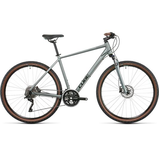 CUBE NATURE PRO SILVERGREEN N BLACK 2022 FÉRFI CROSS KERÉKPÁR