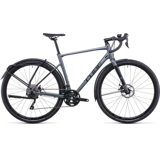 CUBE NUROAD PRO FE INKGREY N BLACK 2022 FÉRFI GRAVEL KERÉKPÁR