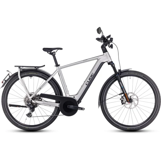 CUBE KATHMANDU HYBRID 45 750 GREY´N´REFLEX - 2025 - TREKKING ELEKTROMOS KERÉKPÁR - 50 CM