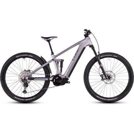 CUBE STEREO HYBRID ONE22 SLX LILACBREEZE´N´REFLECT - 2025 - ÖSSZTELESZKÓPOS MTB ELEKTROMOS KERÉKPÁR - S - 27,5"