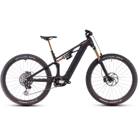 CUBE STEREO HYBRID ONE44 HPC SLT LIQUIDLAVA´N´BLACK - 2025 - ÖSSZTELESZKÓPOS MTB ELEKTROMOS KERÉKPÁR - M - 29"