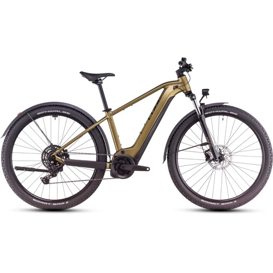 CUBE REACTION HYBRID PERFORMANCE 625 ALLROAD GOLDENLIME´N´BLACK - 2025 - MTB ELEKTROMOS KERÉKPÁR - XXL