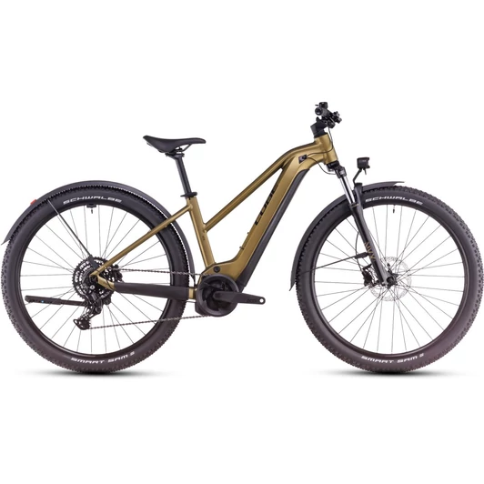 CUBE REACTION HYBRID PERFORMANCE 625 ALLROAD GOLDENLIME´N´BLACK - 2025 - MTB ELEKTROMOS KERÉKPÁR - TRAPEZE XL - 29"