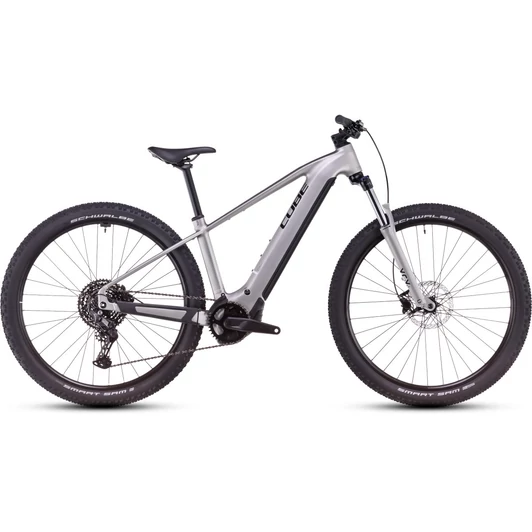 CUBE REACTION HYBRID ONE SILVER´N´BLACK - 2025 - MTB ELEKTROMOS KERÉKPÁR - XXL - 29"