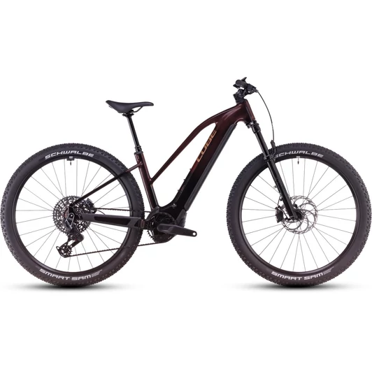 CUBE REACTION HYBRID SLT 800 SOLARECLIPSE´N´BRONZE - 2025 - MTB ELEKTROMOS KERÉKPÁR - TRAPEZE L - 29"