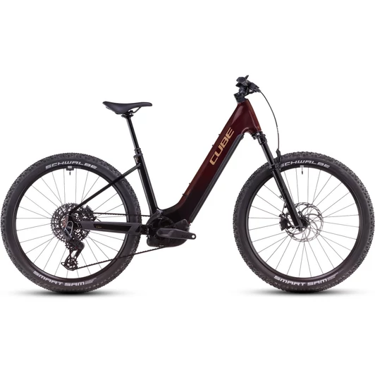 CUBE REACTION HYBRID SLT 800 SOLARECLIPSE´N´BRONZE - 2025 - MTB ELEKTROMOS KERÉKPÁR - EASY ENTRY L - 27,5"