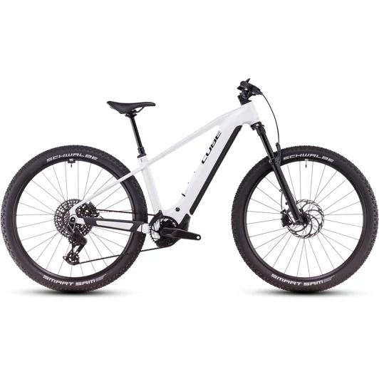 CUBE REACTION HYBRID SLT 800 METALLICWHITE´N´BLACK - 2025 - MTB ELEKTROMOS KERÉKPÁR - XXL - 29"