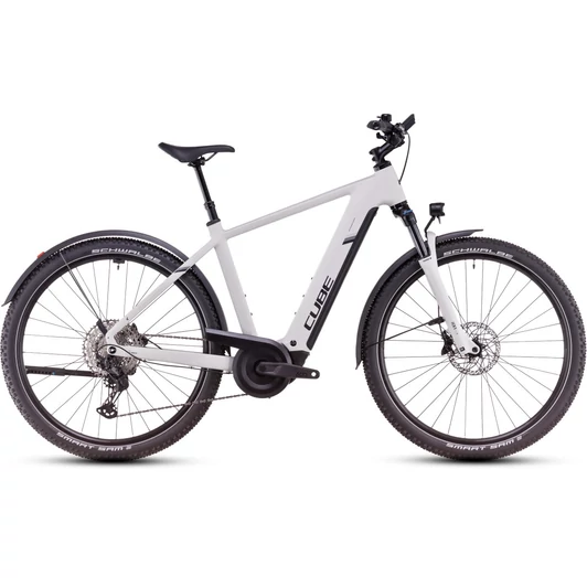 CUBE NURIDE HYBRID EXC ALLROAD COTTON´N´SILVER - 2025 - CROSS TREKKING ELEKTROMOS KERÉKPÁR - 50 CM