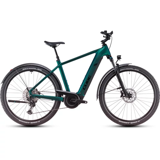 CUBE NURIDE HYBRID EXC 800 ALLROAD GOBLIN´N´BLACK - 2025 - CROSS TREKKING ELEKTROMOS KERÉKPÁR - 54 CM