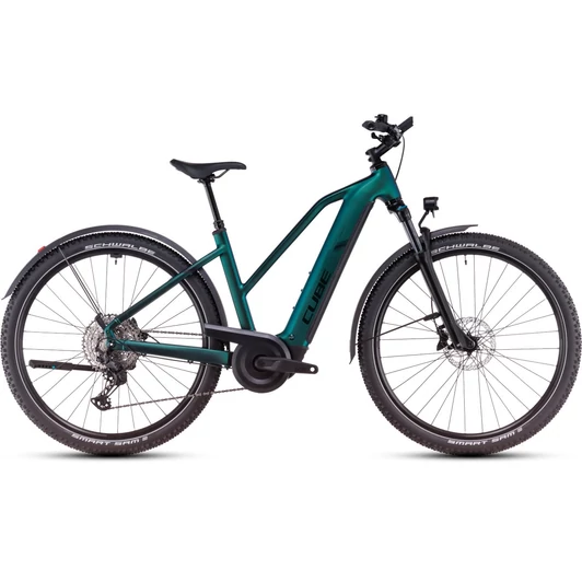 CUBE NURIDE HYBRID EXC 800 ALLROAD GOBLIN´N´BLACK - 2025 - CROSS TREKKING ELEKTROMOS KERÉKPÁR - TRAPEZE 46 CM