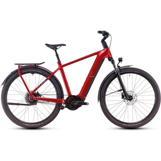 CUBE KATHMANDU HYBRID COMFORT PRO ELECTRICRED´N´RED - 2025 - TREKKING ELEKTROMOS KERÉKPÁR - 62 CM