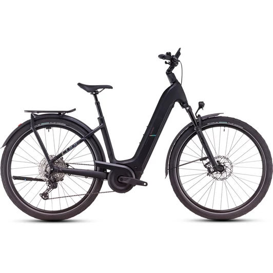 CUBE KATHMANDU HYBRID EXC 800 BLACK´N´PRISM - 2025 - TREKKING ELEKTROMOS KERÉKPÁR - EASY ENTRY 54 CM