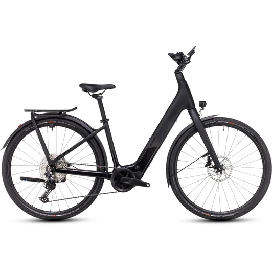 CUBE KATHMANDU HYBRID C:62 SLX 400X CARBON´N´BLACK - 2025 - TREKKING ELEKTROMOS KERÉKPÁR - EASY ENTRY 54 CM