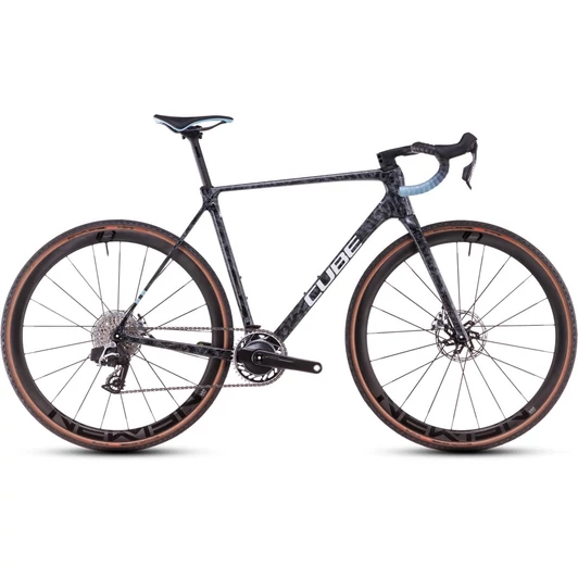 CUBE CROSS RACE C:68X SLT MATRIXBLACK´N´BLUE - 2025 - CYCLOCROSS KERÉKPÁR - 53 CM