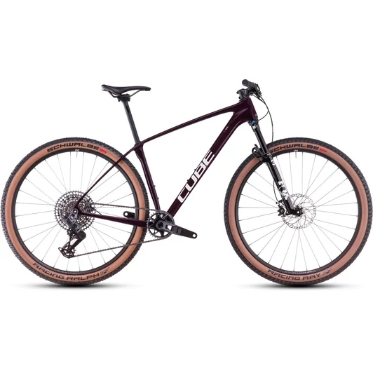 CUBE REACTION C:62 SLX LIQUIDRED´N´WHITE - 2025 - MTB KERÉKPÁR - M - 29"