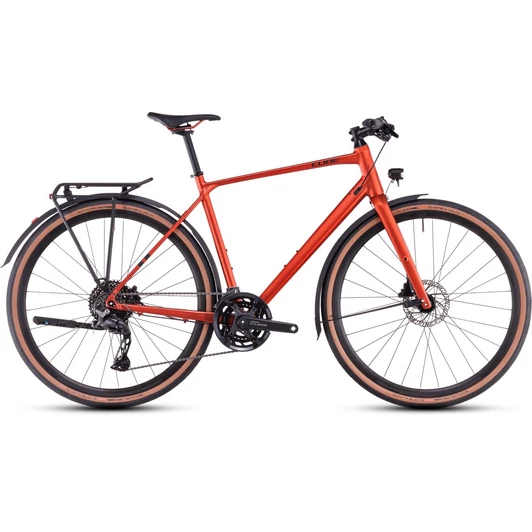 CUBE NULANE PRO FE FIREORANGE´N´BLACK - 2025 - FITNESS KERÉKPÁR - 62 CM