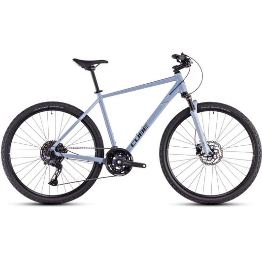 CUBE NATURE EXC PIGEONBLUE´N´BLACK - 2025 - CROSS TREKKING KERÉKPÁR - 54 CM