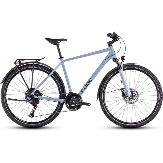 CUBE NATURE EXC ALLROAD PIGEONBLUE´N´BLACK - 2025 - CROSS TREKKING KERÉKPÁR - 50 CM