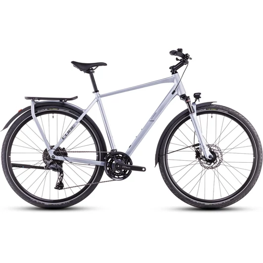 CUBE KATHMANDU PRO SILVERBLUE´N´GREY - 2025 - TREKKING KERÉKPÁR - 46 CM