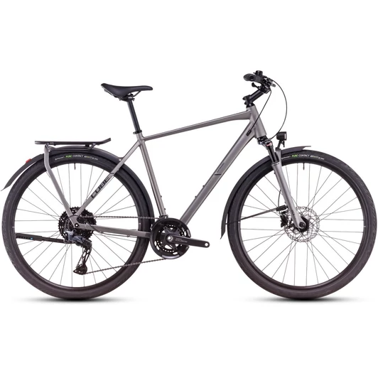 CUBE KATHMANDU EXC GREY´N´BLACK - 2025 - TREKKING KERÉKPÁR - 58 CM