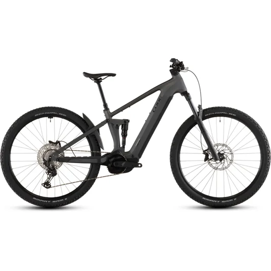 Cube Stereo Hybrid ONE22 Race 800 - Elektromos összteleszkópos MTB kerékpár - slapgrey´n´chrome színben - M - 2026