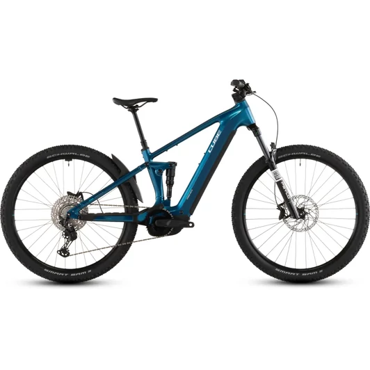Cube Stereo Hybrid ONE22 Race 800 - Elektromos összteleszkópos MTB kerékpár - electricblue´n´white színben - S - 2026