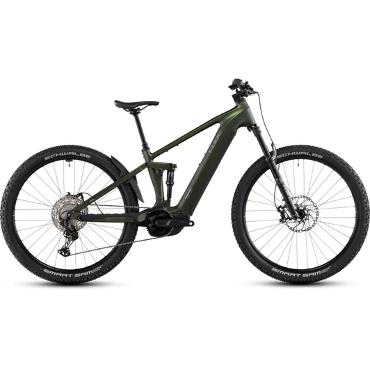 Cube Stereo Hybrid ONE22 SLX 800 - Elektromos összteleszkópos MTB kerékpár - stellar´n´green színben - S - 2026