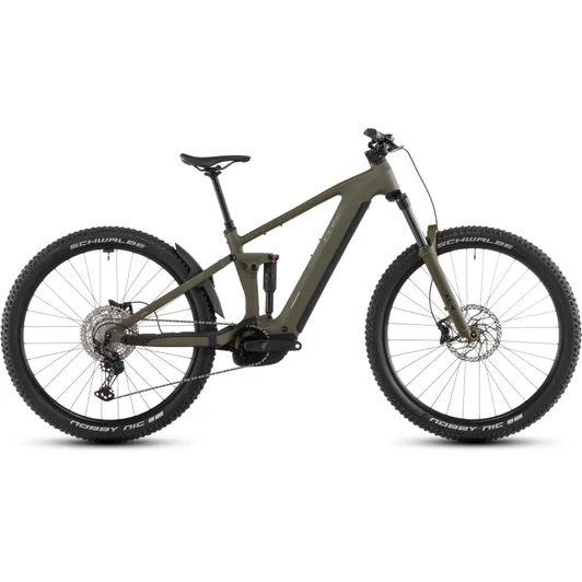 Cube Stereo Hybrid ONE44 Pro 800 - Elektromos összteleszkópos MTB kerékpár - dustolive´n´gold színben - L - 2026