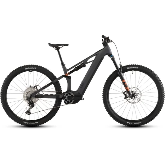 Cube Stereo Hybrid ONE44 HPC SLX 800 - Elektromos összteleszkópos MTB kerékpár - slabgrey´n´orange színben - S - 2026