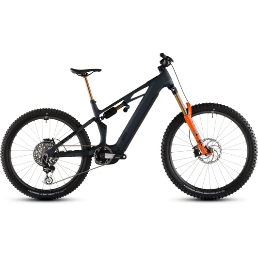 Cube Stereo Hybrid ONE77 HPC SLT 800 - Elektromos összteleszkópos MTB kerékpár - galaxy´n´orange színben - M - 2026