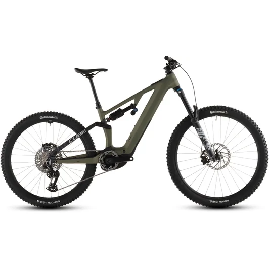 Cube AMS Hybrid 177 C:62 TM 600X - Elektromos összteleszkópos MTB kerékpár - reedgreen´n´matrix színben - M - 2026