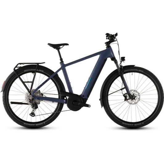 Cube Nuride Hybrid EXC 800 - Elektromos cross trekking kerékpár - jeansblue´n´blue színben - 58 cm - 2026