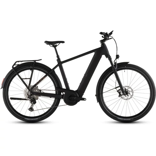 Cube Nuride Hybrid SLX 800 - Elektromos cross trekking kerékpár - black´n´gold színben - 54 cm - 2026