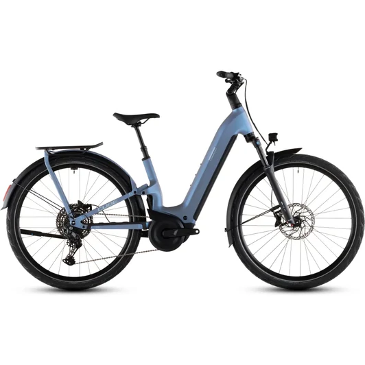 Cube Kathmandu Hybrid ONE11 HPC Pro 800 - Elektromos cross trekking kerékpár - hazeblue´n´blue színben - Easy Entry 58 cm - 2026