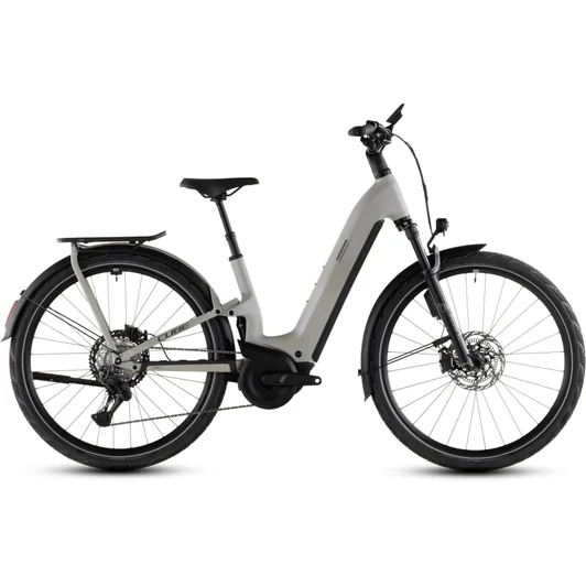 Cube Kathmandu Hybrid ONE11 HPC SLT 800 - Elektromos cross trekking kerékpár - glintsand´n´oatgrey színben - Easy Entry 54 cm - 2026