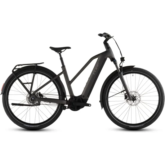 Cube Touring Hybrid Comfort SLX 800 - Elektromos trekking kerékpár - charcoal´n´chrome színben - Trapeze 50 cm - 2026