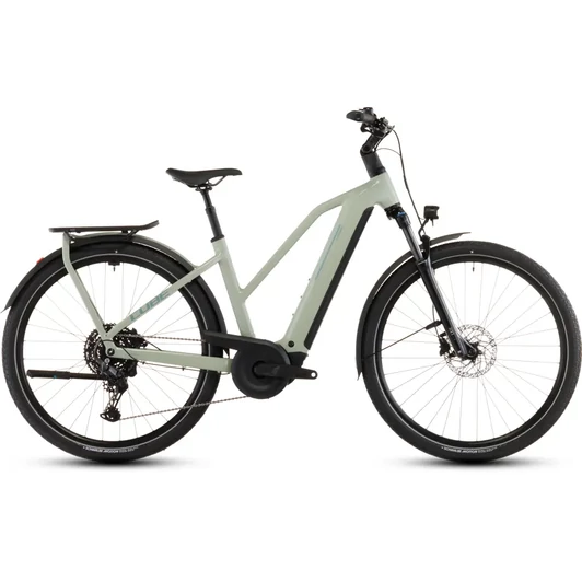 Cube Kathmandu Hybrid ONE 800 - Elektromos trekking kerékpár - pea´n´green színben - Trapeze 50 cm - 2026