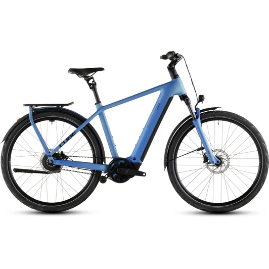 Cube Kathmandu Hybrid Comfort Pro 800 - Elektromos trekking kerékpár - azure´n´black színben - 62 cm - 2026