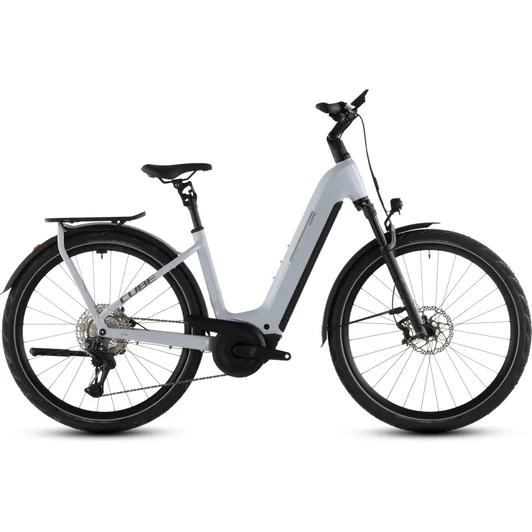 Cube Kathmandu Hybrid SLX 800 - Elektromos trekking kerékpár - foggrey´n´grey színben - Easy Entry 62 cm - 2026