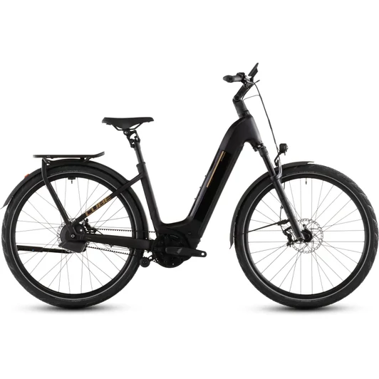 Cube Kathmandu Hybrid Comfort SLX 800 - Elektromos trekking kerékpár - solareclipse´n´gold színben - Easy Entry 46 cm - 2026