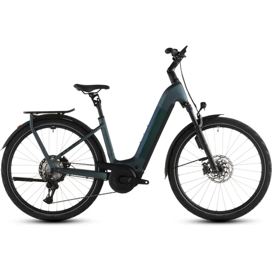 Cube Kathmandu Hybrid SLT 800 - Elektromos trekking kerékpár - duskwood´n´goblin színben - Easy Entry 50 cm - 2026
