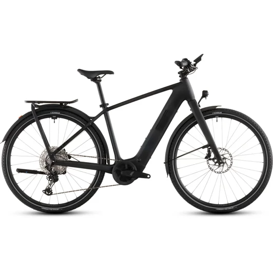 Cube Kathmandu Hybrid C:62 SLX 400X - Elektromos trekking kerékpár - liquidblack´n´bluedust színben - 58 cm - 2026
