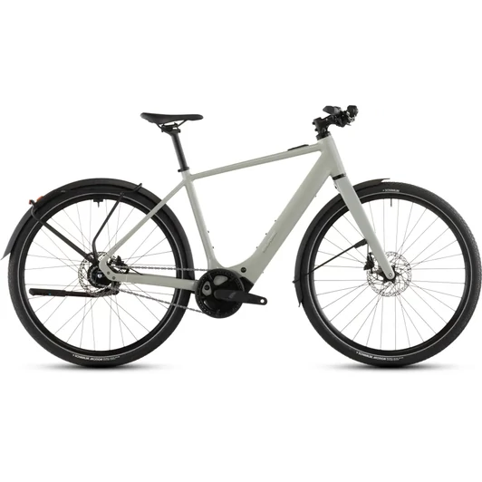 Cube Editor Hybrid SLX 400X FE - Elektromos városi kerékpár - reedbeige´n´chrome színben - 50 cm - 2026