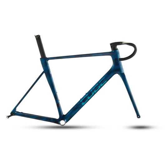 Cube Litening AIR C:68X Frameset - országúti kerékpár - liquidbluegrid´n´chrome színben - 50 cm - 2026