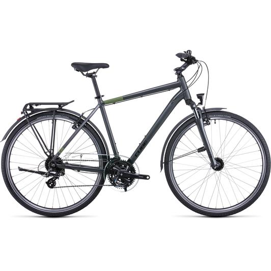 CUBE TOURING IRIDIUM N GREEN 2022 FÉRFI TREKKING KERÉKPÁR